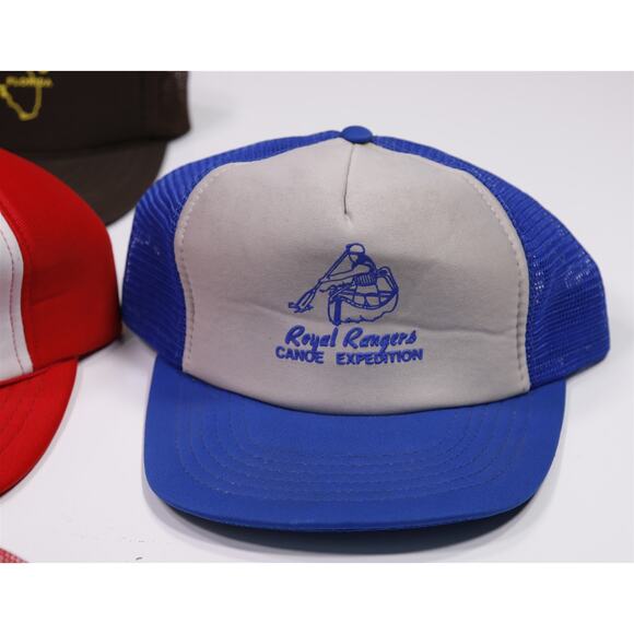 Royal Rangers Lot of 7 Vintage 80s 90s Trucker Hats Pow Wow Florida - Picture 5 of 7